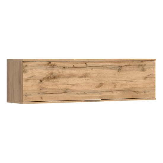 Wall cabinet ZELE 135 cm, 1 flap, wotan oak Wall cabinet ZELE 135 cm, 1 flap, wotan oak