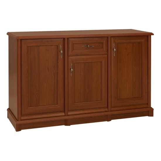 Комод KENT 154 см, 3 двери и 1 ящик, каштан Комод KENT 154 см, 3 двери и 1 ящик, каштан