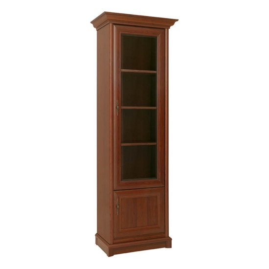 ויטרינה KENT 70, 1 דלת, ערמון, ימני