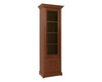 Витрина KENT 70 см, 1 дверь, каштан, правый