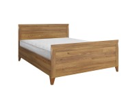 מיטה BERGEN 140 x 200, אורן סיביו בהיר