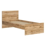 מיטה NUIS 90 x 200, אלון ווטן