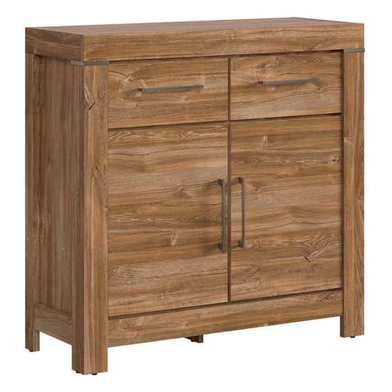 Комод GENT 101 см, 2 двери и 2 ящика, дуб