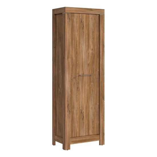 Bookcase GENT 66 cm, 1 door, oak