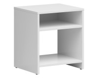 Bedside table NENO 40 cm, white