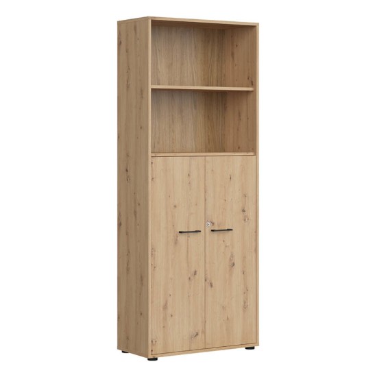 ארון ספרים SPACE 80, 2 דלתות, אלון ארטיסן, גרסה Z ארון ספרים SPACE 80, 2 דלתות, אלון ארטיסן, גרסה Z