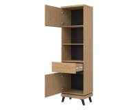 Desk ATE 128 cm, stone oak Desk ATE 128 cm, stone oak