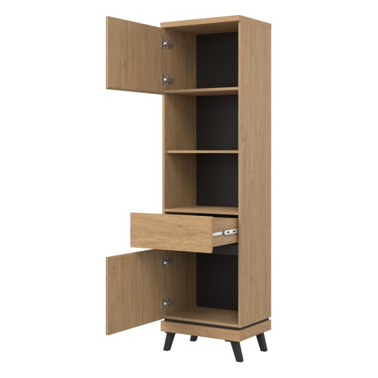 Desk ATE 128 cm, stone oak Desk ATE 128 cm, stone oak