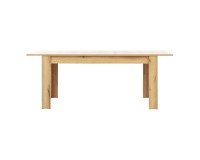 Dining table BESTO 160 cm, extendable, evoke oak