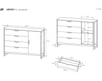 Chest of Drawers ARDEN 