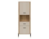 Cabinet DANTE 70 cm, 2 doors and 1 drawer, left or right, cremona torro oak with cashmere matt fronts