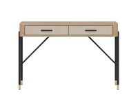 Dressing table DANTE 120 cm, 2 drawers, cremona torro oak with cashmere matt fronts