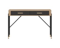 Dressing table DANTE 120 cm, 2 drawers, cremona torro oak with anthracite matt fronts