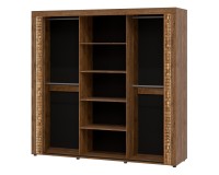 ארון בגדים DORIAN 235, 3 דלתות, עם מראה, אלון אפריל ושחור עם חזיתות אלון אפריל ארון בגדים DORIAN 235, 3 דלתות, עם מראה, אלון אפריל ושחור עם חזיתות אלון אפריל
