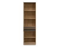 Cabinet FERRO 58 cm, 2 doors, left or right, cremona torro oak and black with cremona torro oak fronts Cabinet FERRO 58 cm, 2 doors, left or right, cremona torro oak and black with cremona torro oak fronts