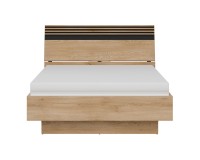 Bed FERRO 140 x 200, with storage box, cremona torro oak and black Bed FERRO 140 x 200, with storage box, cremona torro oak and black