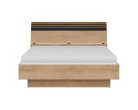 Bed FERRO 160 x 200, with storage box, cremona torro oak and black Bed FERRO 160 x 200, with storage box, cremona torro oak and black