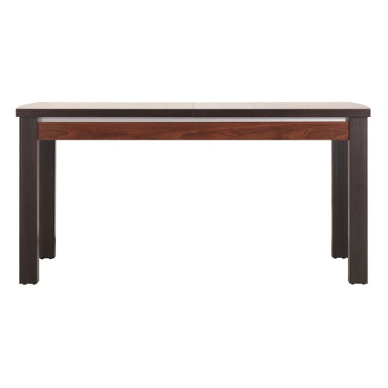 Dining table FORREST 200 cm, extendable, dark walnut and milano oak with dark walnut fronts Dining table FORREST 200 cm, extendable, dark walnut and milano oak with dark walnut fronts