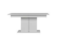 Стол обеденный G-TE BIAŁY 160 см, раскладной, белый