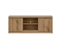 TV unit INTENSO 134 cm, 2 doors, evoke oak