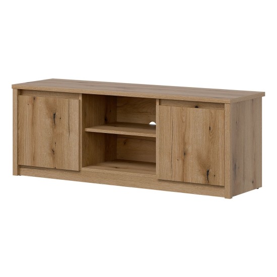 TV unit INTENSO 134 cm, 2 doors, evoke oak