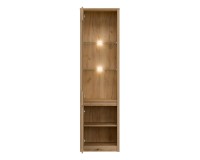 Display cabinet INTENSO 54 cm, 2 doors, left or right, evoke oak