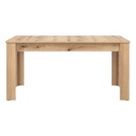 Dining table INTENSO 160 cm, extendable, evoke oak