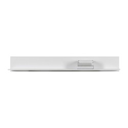 Wall shelf IRMA 152 cm, white and white gloss
