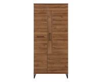 Wardrobe IVO 90 cm, 2 doors, april oak
