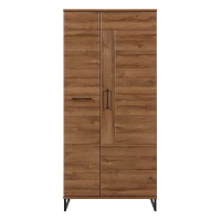 Wardrobe IVO 90 cm, 2 doors, april oak