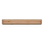 Wall shelf KRIS 164 cm, evoke oak