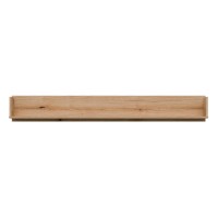 Wall shelf KRIS 164 cm, evoke oak