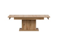 Coffee table KRIS 114 cm, extendable, evoke oak