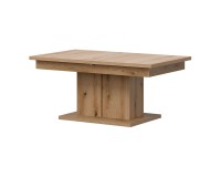 Coffee table KRIS 114 cm, extendable, evoke oak
