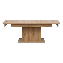 Стол журнальный KRIS 114 см, раскладной, дуб эвок