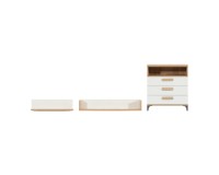Coffee table KUBO 67 cm, nagano oak