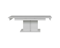 Стол журнальный LUXOR 114 см, раскладной, белый
