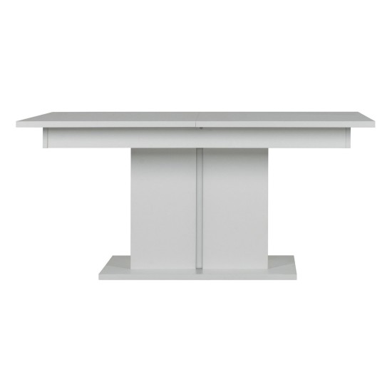 Dining table LUXOR 160 cm, extendable, white Dining table LUXOR 160 cm, extendable, white