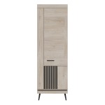 ארונית MATI 64, 2 דלתות, שמאלית או ימנית, אלון קרמונה קוטה ושחור