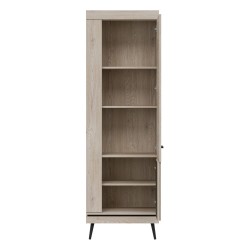 ארונית MATI 64, 2 דלתות, שמאלית או ימנית, אלון קרמונה קוטה ושחור