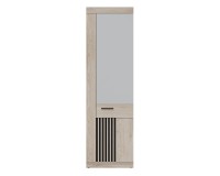 ארונית MATI 58, 2 דלתות, עם מראה, שמאלית או ימנית, אלון קרמונה קוטה ושחור ארונית MATI 58, 2 דלתות, עם מראה, שמאלית או ימנית, אלון קרמונה קוטה ושחור