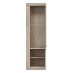 ארונית MATI 58, 2 דלתות, עם מראה, שמאלית או ימנית, אלון קרמונה קוטה ושחור