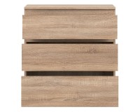 Комод REMI 78 см, 3 ящика, дуб кастелло