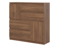 שידה REMI 108, 2 דלתות ו 4 מגירות, אלון קסטלו שידה REMI 108, 2 דלתות ו 4 מגירות, אלון קסטלו
