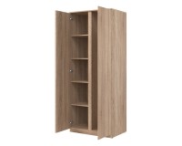 Шкаф распашной REMI 78 см, 2 двери, дуб сонома