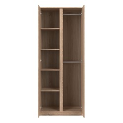 ארון בגדים REMI 78, 2 דלתות, אלון קסטלו