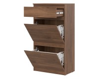 ארונית נעליים REMI 60, 1 מגירה ו 2 מדפים, אלון קסטלו