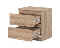 Шкафчик REMI 46 см, 2 ящика, дуб кастелло Шкафчик REMI 46 см, 2 ящика, дуб кастелло