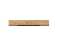 Wall shelf SNOBI 156 cm, golden craft oak