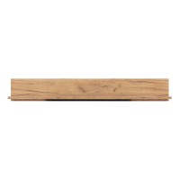 Wall shelf SNOBI 156 cm, golden craft oak